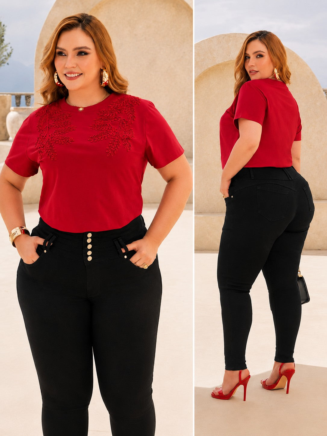 BLUSA MANGA CORTA