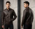 JACKET BIKER DE CUERINA